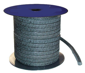 Carbonized Fiber Packing with Graphite