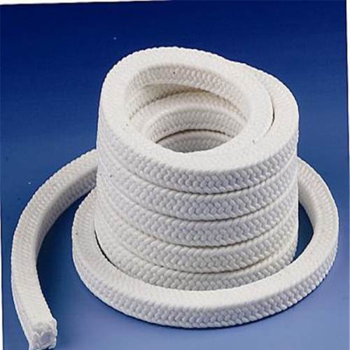 Glass fiber packing with PTFE impregnation