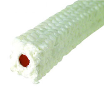White Aramid Fiber Packing with rubber core